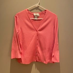 Talbots sweater set.